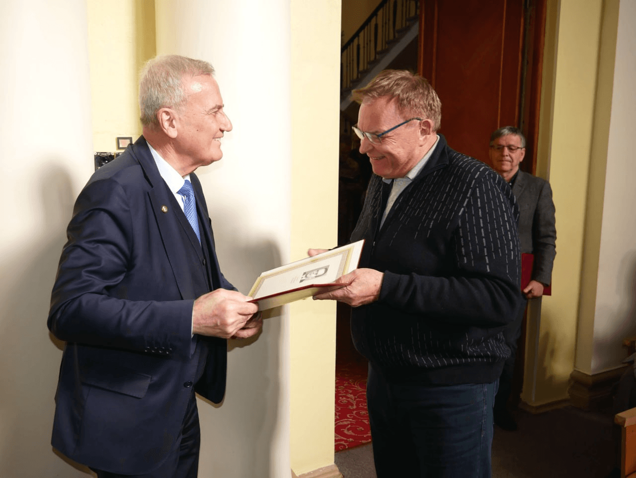 Congratulations to Professor Serhii Yakovlev on receiving the S.O. Lebedev Prize