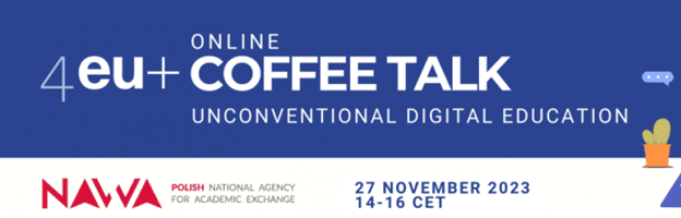 4EU+ Coffee Talk: нетрадиційна цифрова освіта